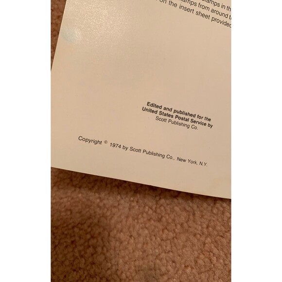 1974 Travel Through the Ages Stamp Album - Picture 6 of 7